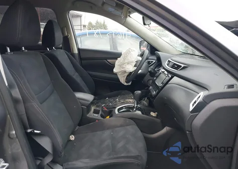 2016 Nissan Rogue Sv z USA, uszkodzony, nr VIN JN8AT2MV3GW152928